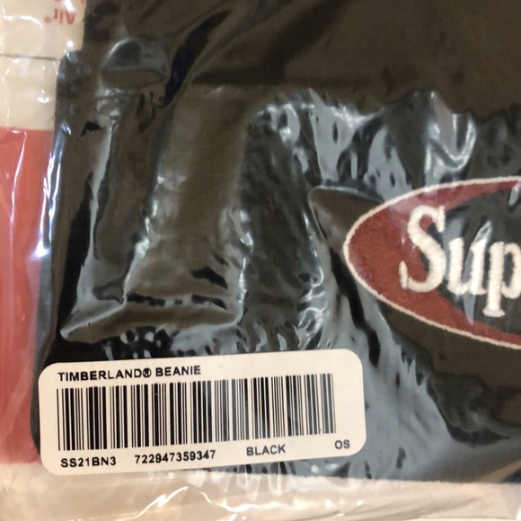 Supreme Timberland Beanie black